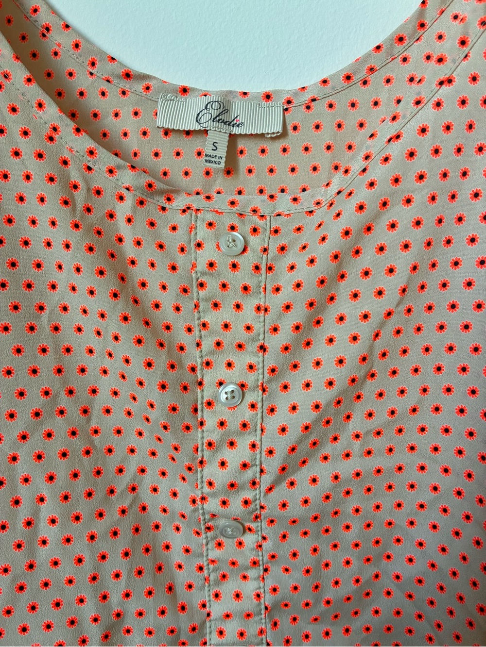 Elodie Button-Front Cami - Picture 4 of 4